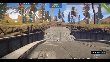 rust monument tours: mini caved in military tunnel