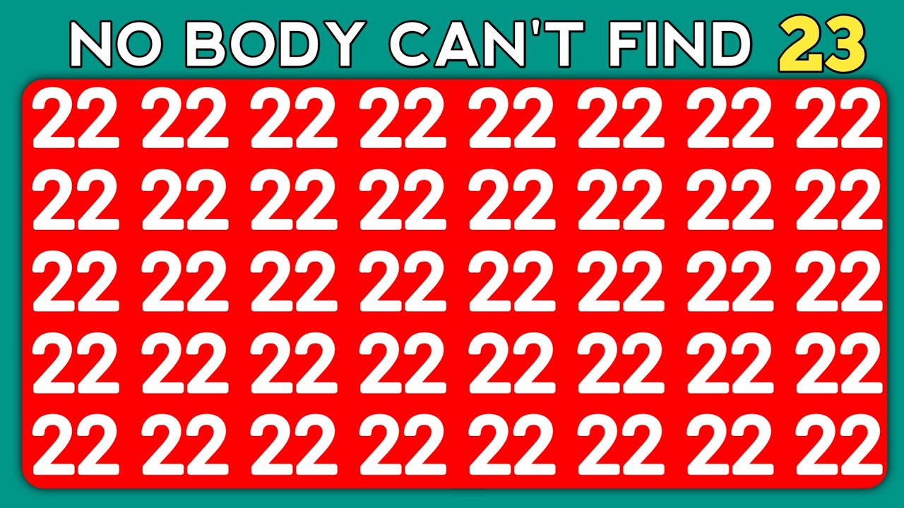 Find the Odd One Out | Number and Letter Edition - Quiz | Oddity ...