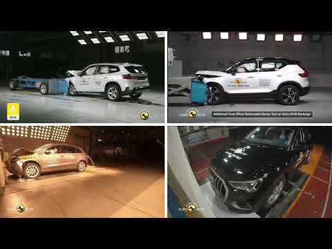 Audi Q3 2018 - Volvo XC40 2018 - Mercedes GLA 2019 - BMW X1 2022 | Compact Premium SUV Crash Test