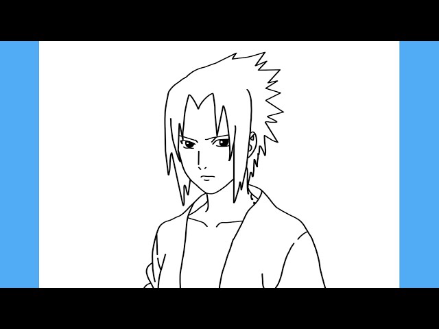 Sasuke uchiha (not my drawing)  Arte naruto, Esboço de anime