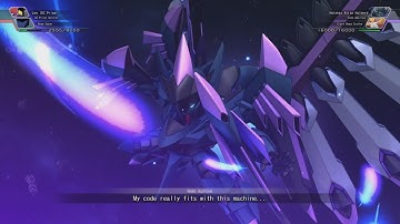 SD Gundam G Generation Cross Rays - Halphas Gundam, Master Phoenix and Halphas Bose Attacks