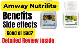 Amway nutrilite daily benefits in hindi | nutrilite daily multivitamin tablet review screenshot 1