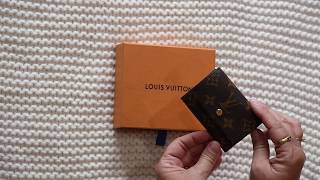 LOUIS VUITTON Micro Wallet Black Monogram