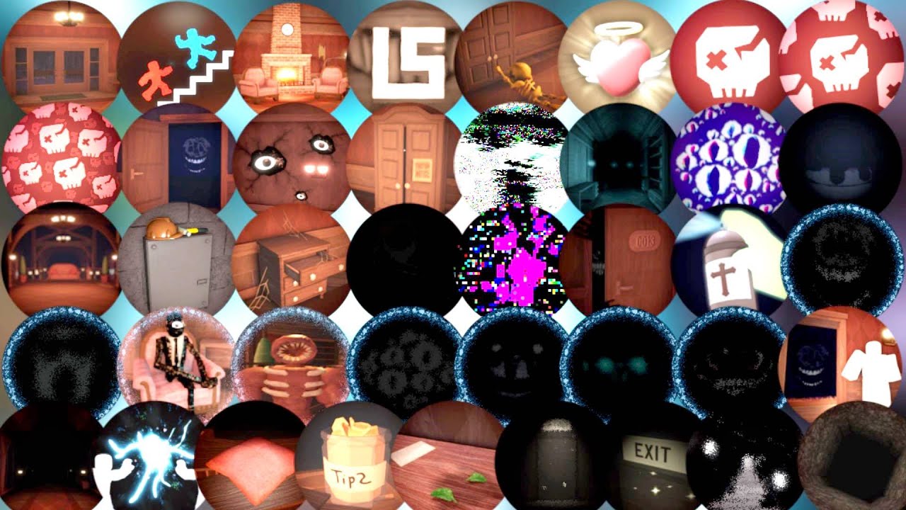 ドアーズのバッジ全種41個 入手方法【アップデート/DOORS/new/UPD/badge/all monsters/jumpscares