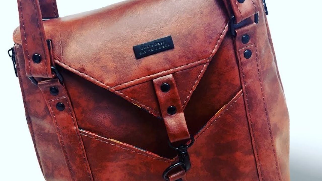 The Edina Zipper BagFull TutorialSewing ArtZ Handmade YouTube