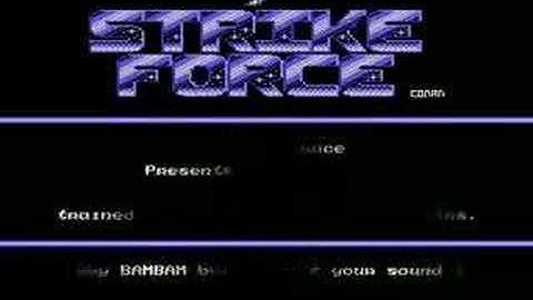 Strike Force Intro