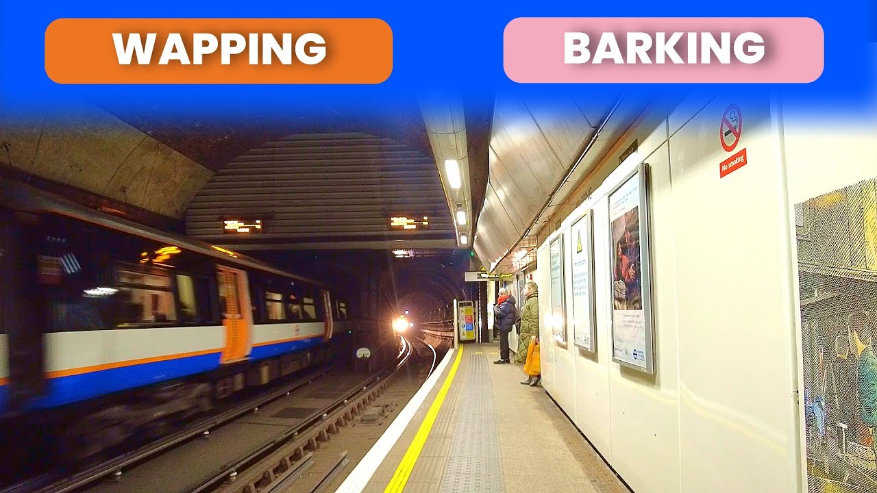 Winrush Line London Overground Windrush line: Wapping to Barking via Whitechapel ...