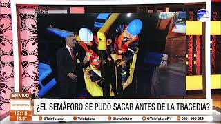 ¿El semáforo se pudo sacar antes de la tragedia