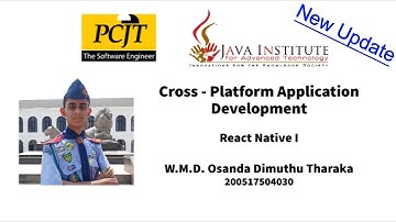 React Native 1 - Updated Video