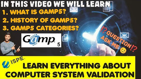 Evolution of Software Categories: GAMP5 History #2
