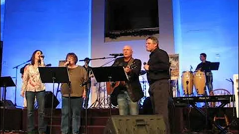 Kirk Hoff, Kyle Hoff, Sandra Beckham and Celeste i...