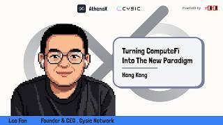 AthenaX Live Stream: EP.8 Turning ComputeFi into the New Paradigm