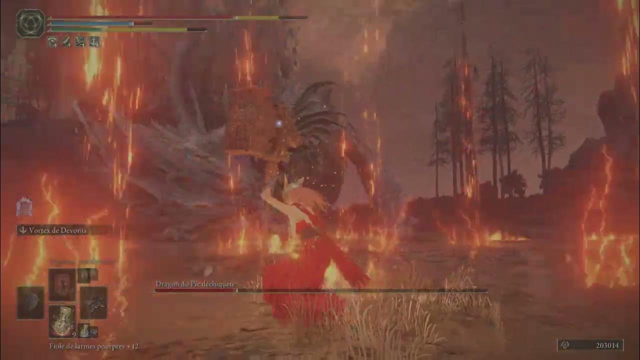 ELDEN RING Dragon du pic déchiqueté YouTube
