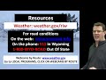 Winter Weather Briefing - January 19, 2019  6 am