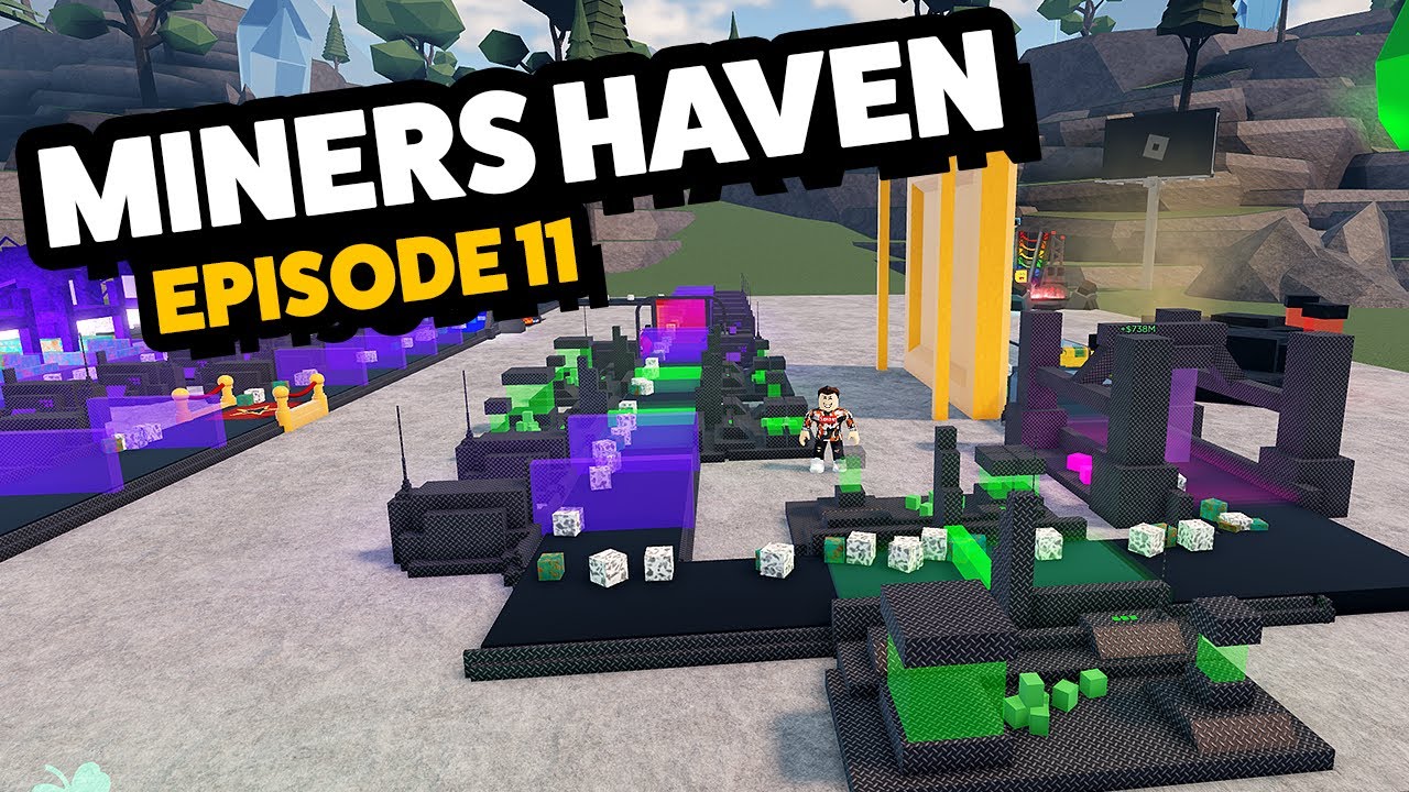 Multi BILLION Dollar Setup!! in Roblox Miners Haven #11 - YouTube