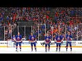 Islanders fans sing the national anthem together again game 3