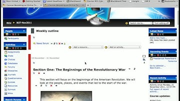 Creating a Questionnaire in Moodle