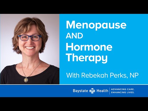 'Menopause and Hormone