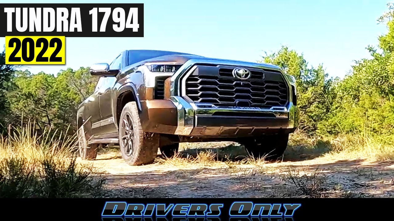 2022 Toyota Tundra 1794 Going Off-Road - YouTube