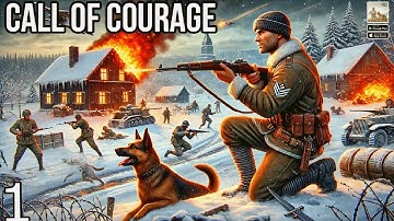 Call Of Courage: WW2 Shooting -Gameplay Walkthrough Part 1 (Android iOS)