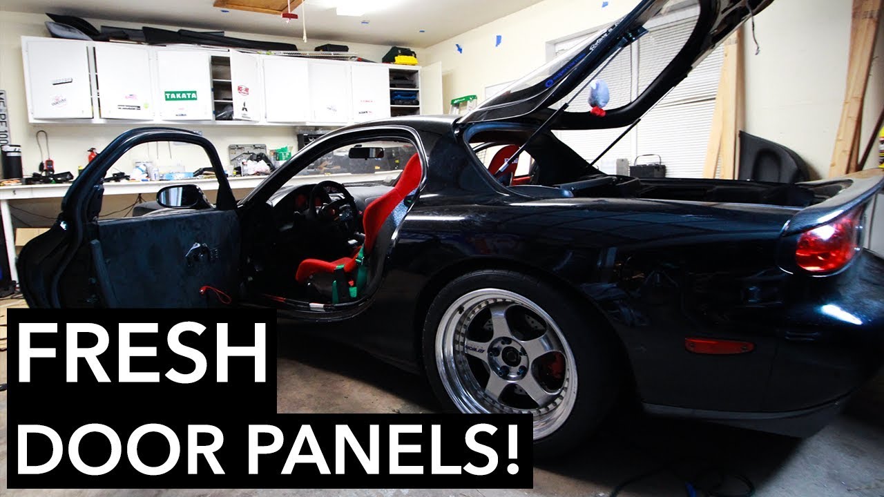 Wrapping And Installing Lrb Door Panels In The Fd Rx 7