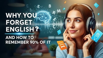 Why You Forget English (And How to Remember 90% of It)