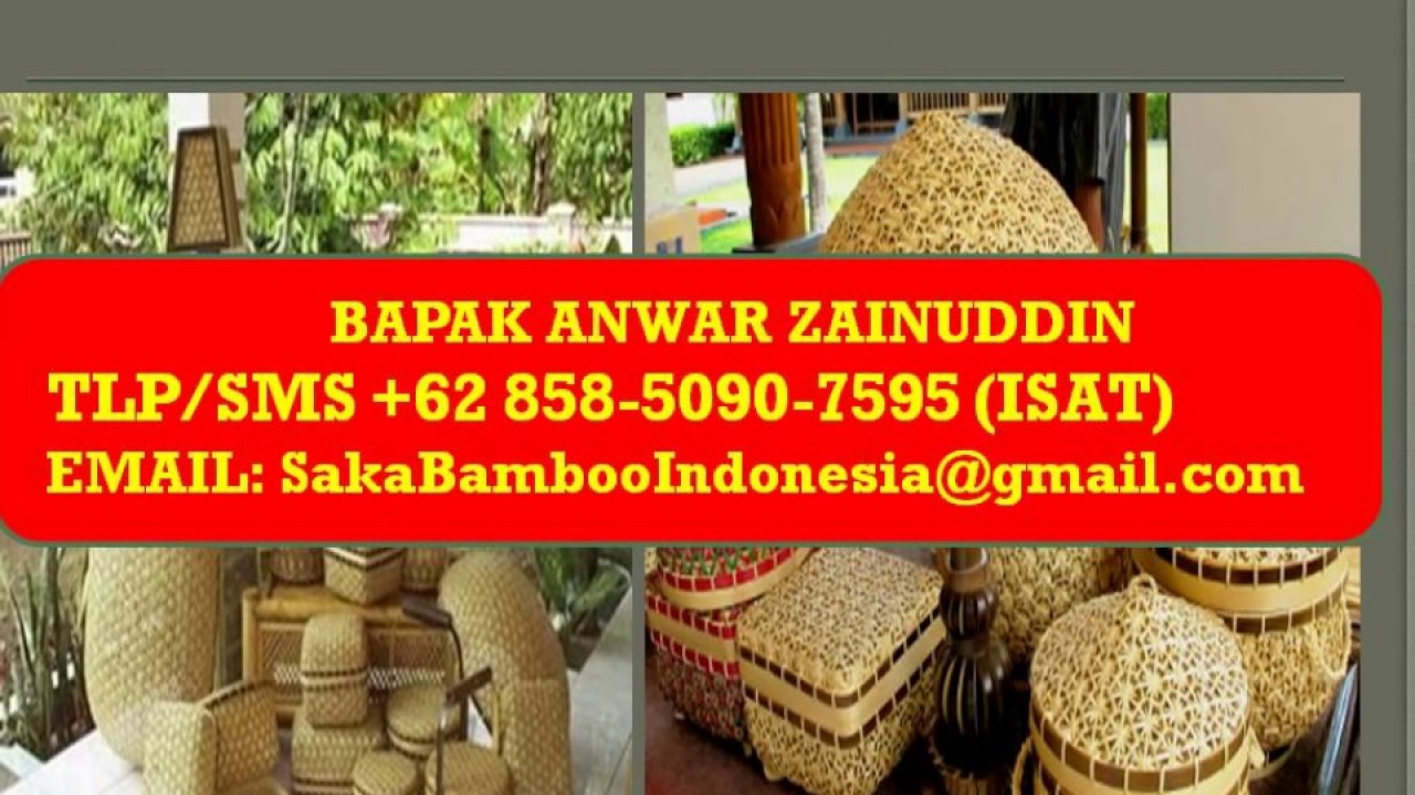 Jual Besek  Bambu  Jakarta NO WA 62 858 5090 7595 ISAT 