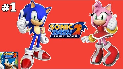 Sonic Dash 2 - Sonic Boom (Android, iOS) Gameplay Walkthrough Part 1