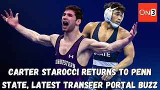 Carter Starocci returns to Penn State, latest Wrestling Transfer Portal buzz