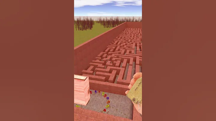 SCP-096 Chase Garry's Mod #garrysmod #gmod #scp #nextbots #gaming #shorts