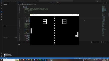 Pong in Pygame || Programming Timelapse