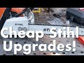 Cheap Upgrades for the Stihl MS 170 Chainsaw