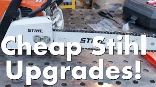 CheapUpgrades for the Stihl MS 170 Chainsaw