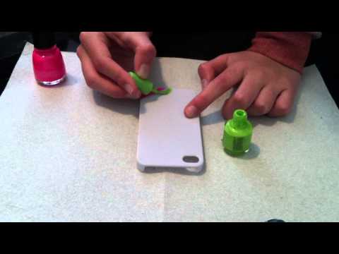 How To Paint A IPhone Case With Nail Polish