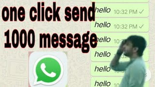 How to Send 1,000 Messages in one click on whatsapp (no Root) by Pk studio production screenshot 4