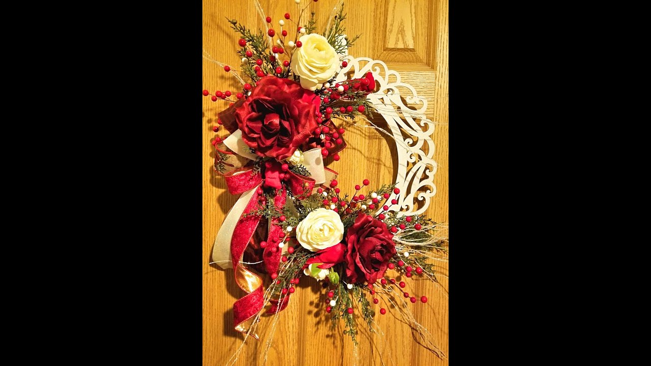 How to make a Cardinal Wreath