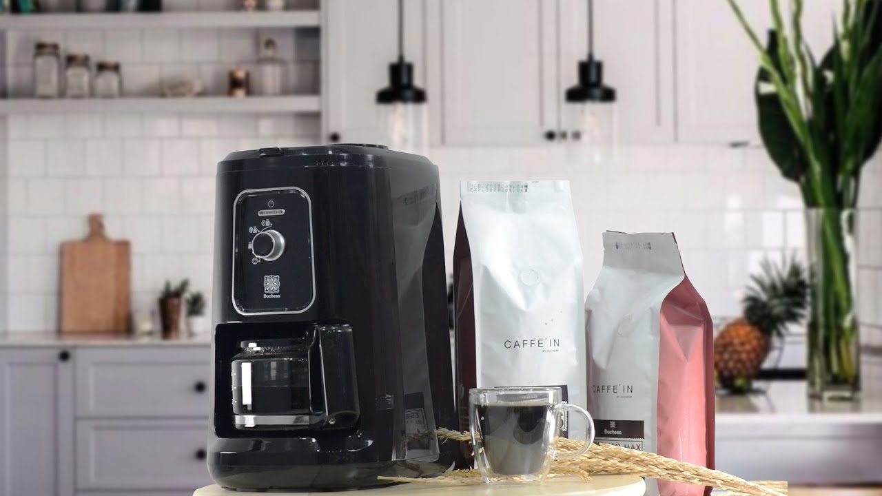 เครื่องชงกาแฟพร้อมเครื่องบด (Drip Coffee Maker with Grinder) YouTube