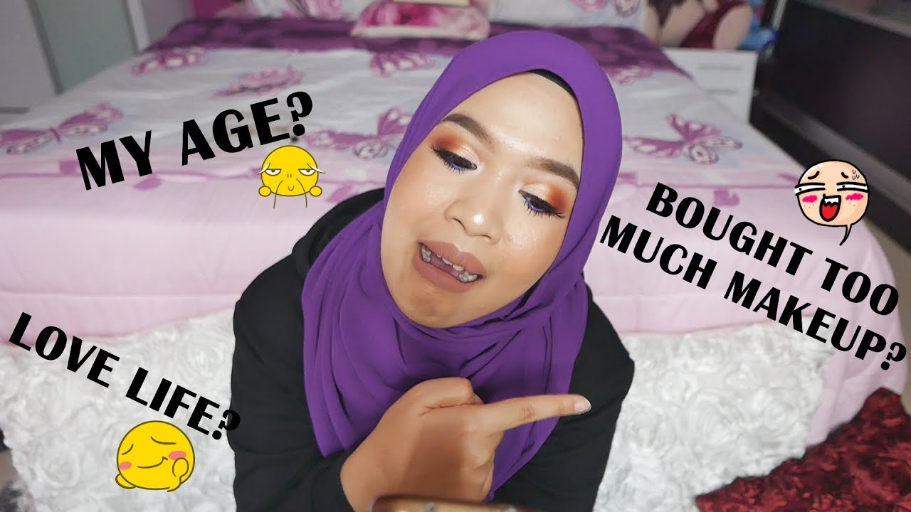 Q A Part 1 My Age Love Life Makeup Expenses Nurfatinzakki Youtube