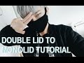 Double Lids to Mono Lids Makeup Tutorial (+ BTS RM demo)