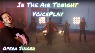 : Opera Singer Reacts - In The Air Tonight || VoicePlay ft. J.None (Phil Collins Cover)
