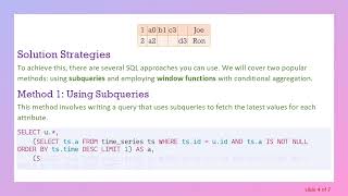Crafting an SQL LEFT JOIN to Fetch Latest Values from Time-Series Data
