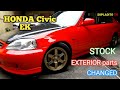 HONDA Civic EK exterior parts upgrade