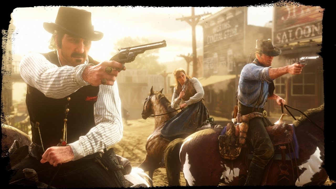 Artuhur Morgan is a fighter in the salon | RDR2 #reddeadredemption2 ...