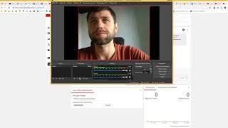 Как запустить трансляцию лицо + презентация через OBS Studio + youtube