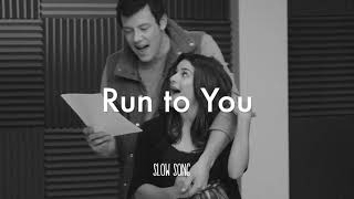 Lea Michele - Run To You (Slowed)