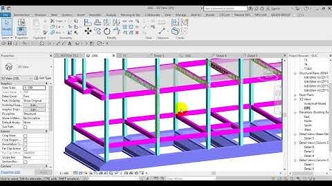 Bài 4: Triển khai bản vẽ kết cấu BTCT bằng Revit Structure 1