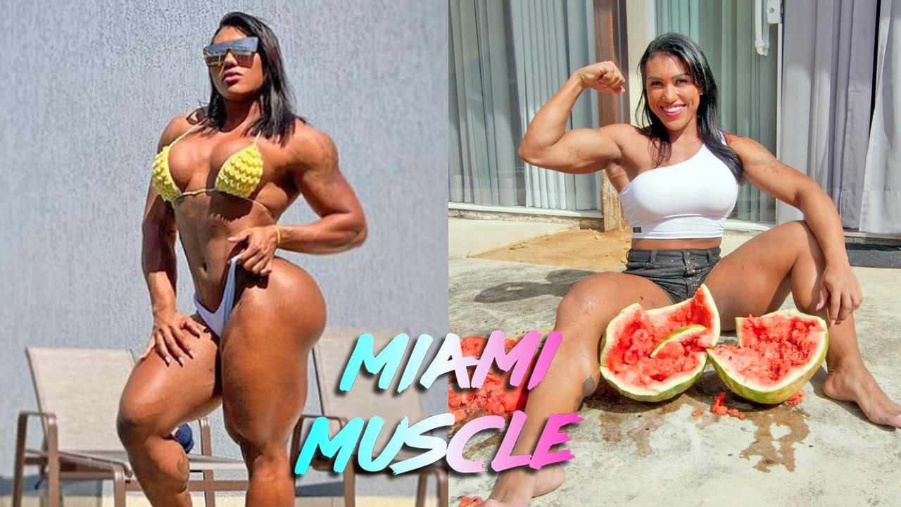 Brazilian Quadzilla Crushes Watermelon With Her Thighs MIAMI MUSCLE #News #...