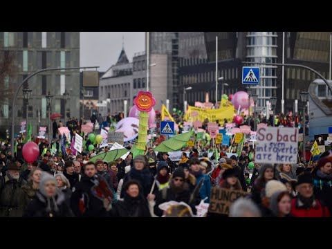 Demo zur Agrarpolitik: