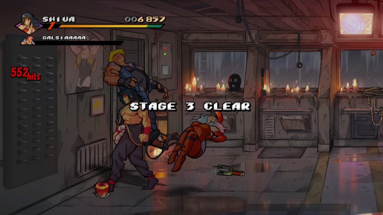 Streets of Rage 4 - Stage 3 Cargo Ship - Mania Full Combo (Shiva)