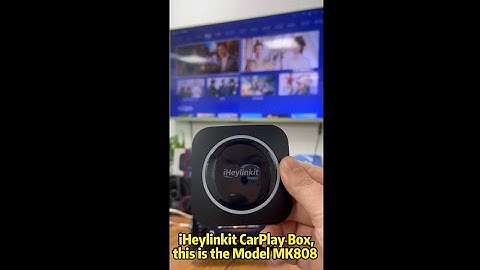 iHeylinkit Carplay Superb MMI Box MK808 Playing with TV (HDMI output) wireless carplay android auto